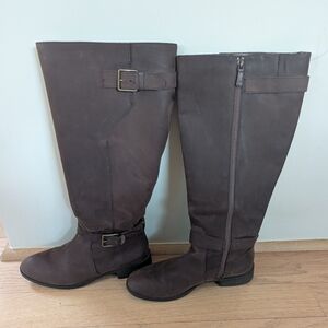 Cole Haan Dark Brown Heeled Boots